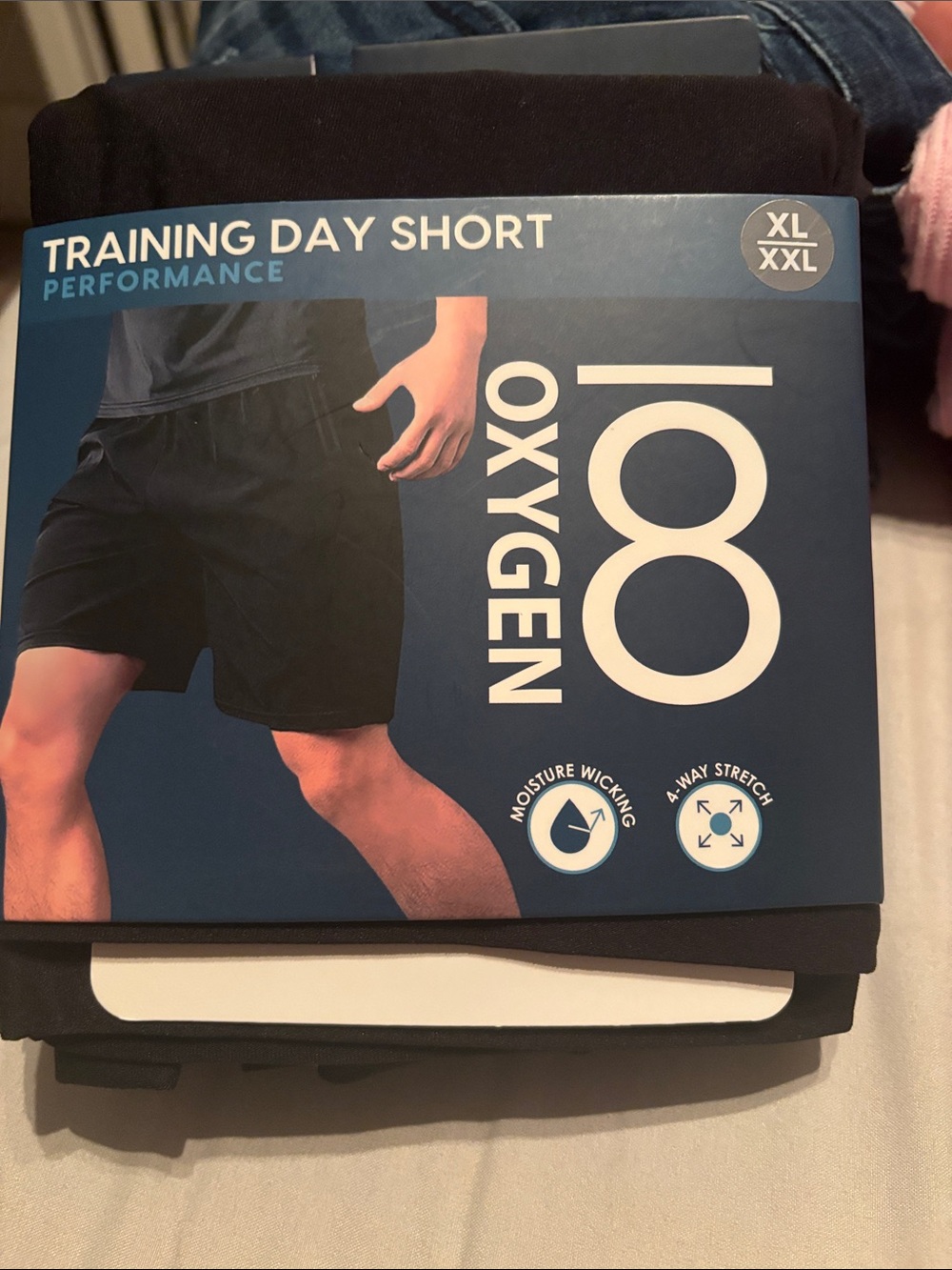 Men's Black Performance Boxer Briefs - Moisture Wicking & 4-Way Stretch size 2XL